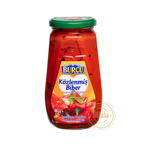 BURCU ROASTED PEPPER (KOZLENMIS BIBER) 560GR - Altin Grocery Ready Meal Burcu