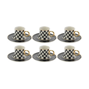 KORKMAZ FREEDOM COFFEE SET A8632 12 PCS