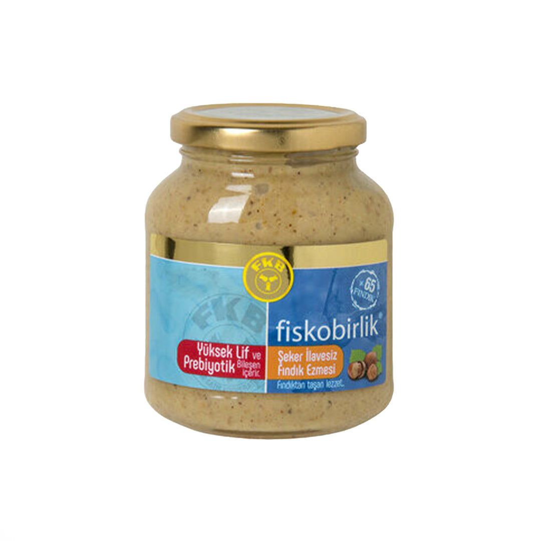 FISKOBIRLIK HAZELNUT PASTE NO SUGAR 300GR