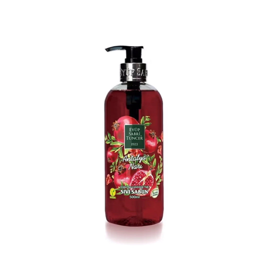 EYUP SABRI LIQUID SOAP ANTALYA POMEGRANATE 500ML - Altin Grocery Soap Eyup Sabri Tuncer