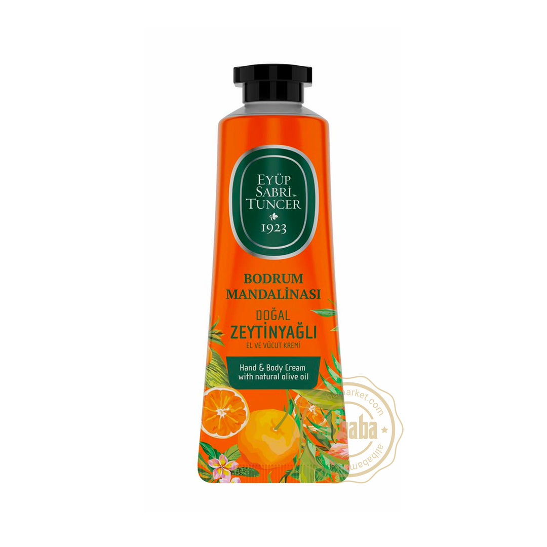 EYUP SABRI TUNCER HAND & BODY CREAM W BODRUM MANDARIN 50ML - Altin Grocery Body Cream Eyup Sabri Tuncer