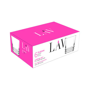 LAV LIQUEUR GLASS ELG305 6 PCS - Altin Grocery Glassware Lav