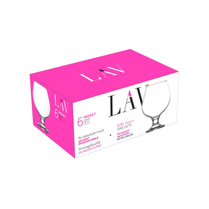 LAV BRANDY (KONYAK) GLASS MISKET MIS568 390CC - Altin Grocery Glassware Lav