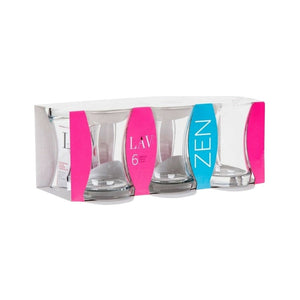 LAV ZEN TEA GLASS ZEN313E 155 cc (5 1/4 oz) 6PCS