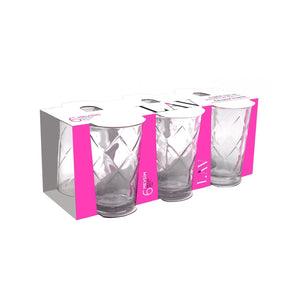 LAV WATER GLASS MEVSIM MEV220 6 PCS - Altin Grocery Glassware Lav