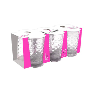 LAV WATER GLASS SDF216E 6PCS - Altin Grocery Glassware Lav