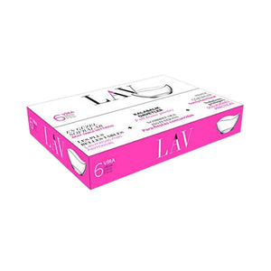 LAV BOWL VIRA VIR205E 65 cc (2 1/4 oz) 6 PCS