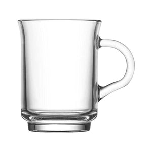 LAV TEA GLASS WITH HANDLE ADA408E 6PCS