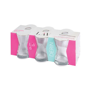 LAV TEA GLASS 6PCS DRN312