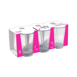 LAV WATER GLASS 6 PCS