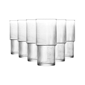 LAV HELEN GLASS SET 6 PCS HLN376F