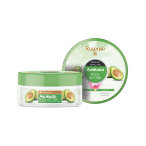 ROSENSE BODY BUTTER ROSE AND AVOCADO 150ML