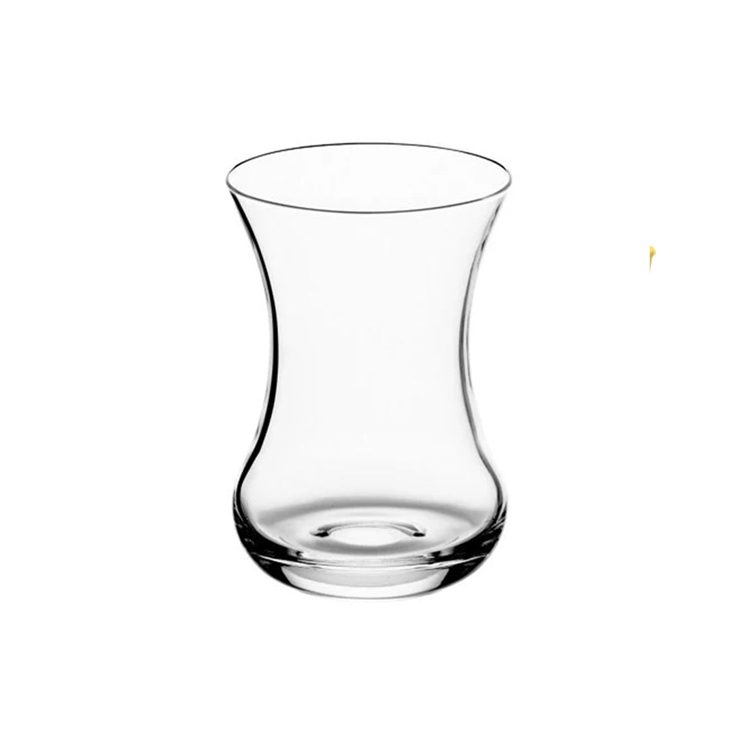 PASABAHCE TEA GLASS 42381 INCE BELLI 125 cc (4 1/4 oz) 6 PCS - Altin Grocery Glassware Pasabahce