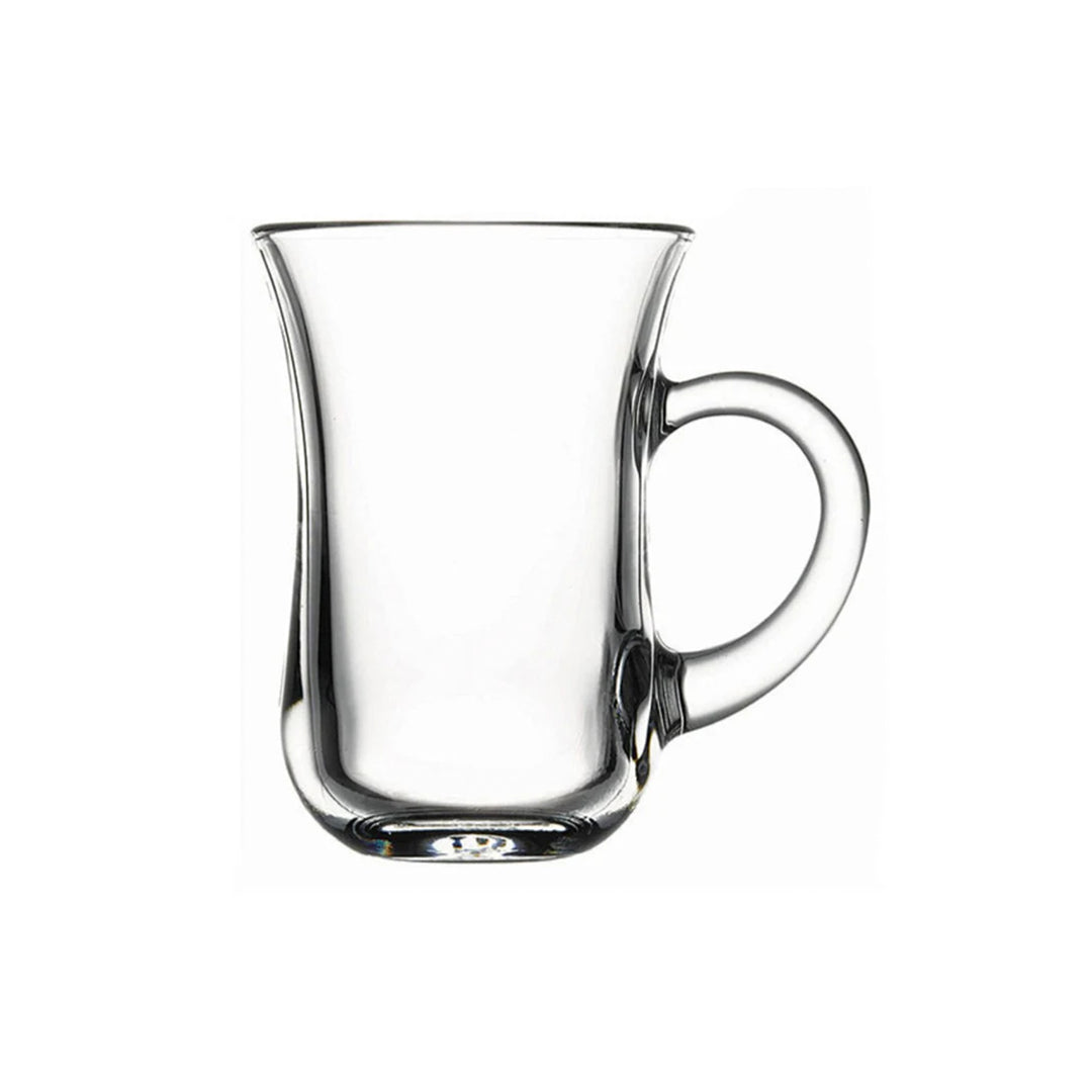 PASABAHCE G4U LINA TEA GLASS MUG 6 PCS 55783 - Altin Grocery Glassware Pasabahce
