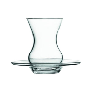 PASABAHCE TEA SET BEYKOZ 12 PCS 98961