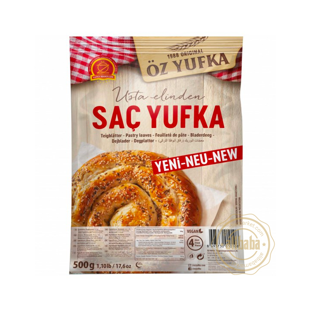 OZ YUFKA PREMIUM SQUARE PASTRY LEAVES 500G - Altin Grocery pastry leaves Oz Yufka