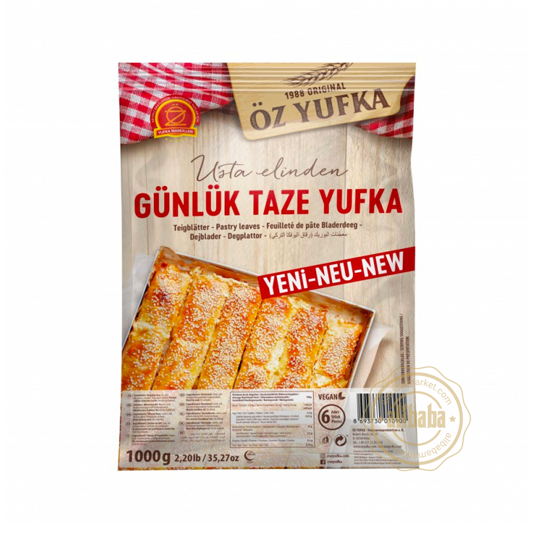 OZ YUFKA FRESH HAND MADE PASTRY LEAVES 1KG - Altin Grocery pastry leaves Oz Yufka