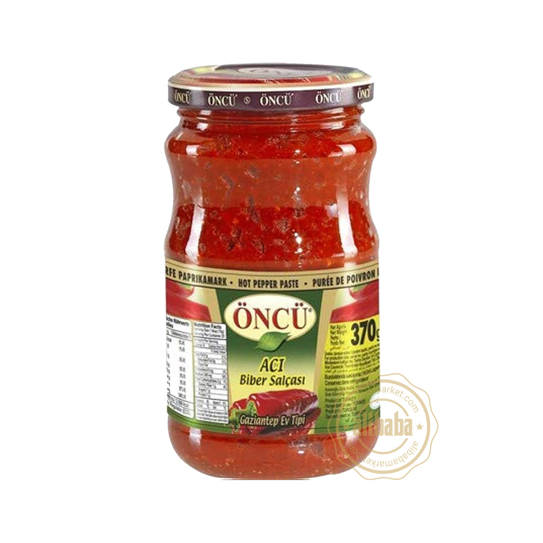 ONCU HOT PEPPER PASTE 370GR - Altin Grocery Paste Oncu