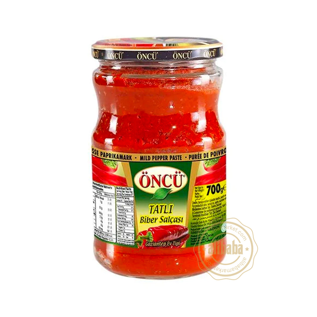 ONCU PEPPER PASTE MILD 700 GR - Altin Grocery Paste Oncu