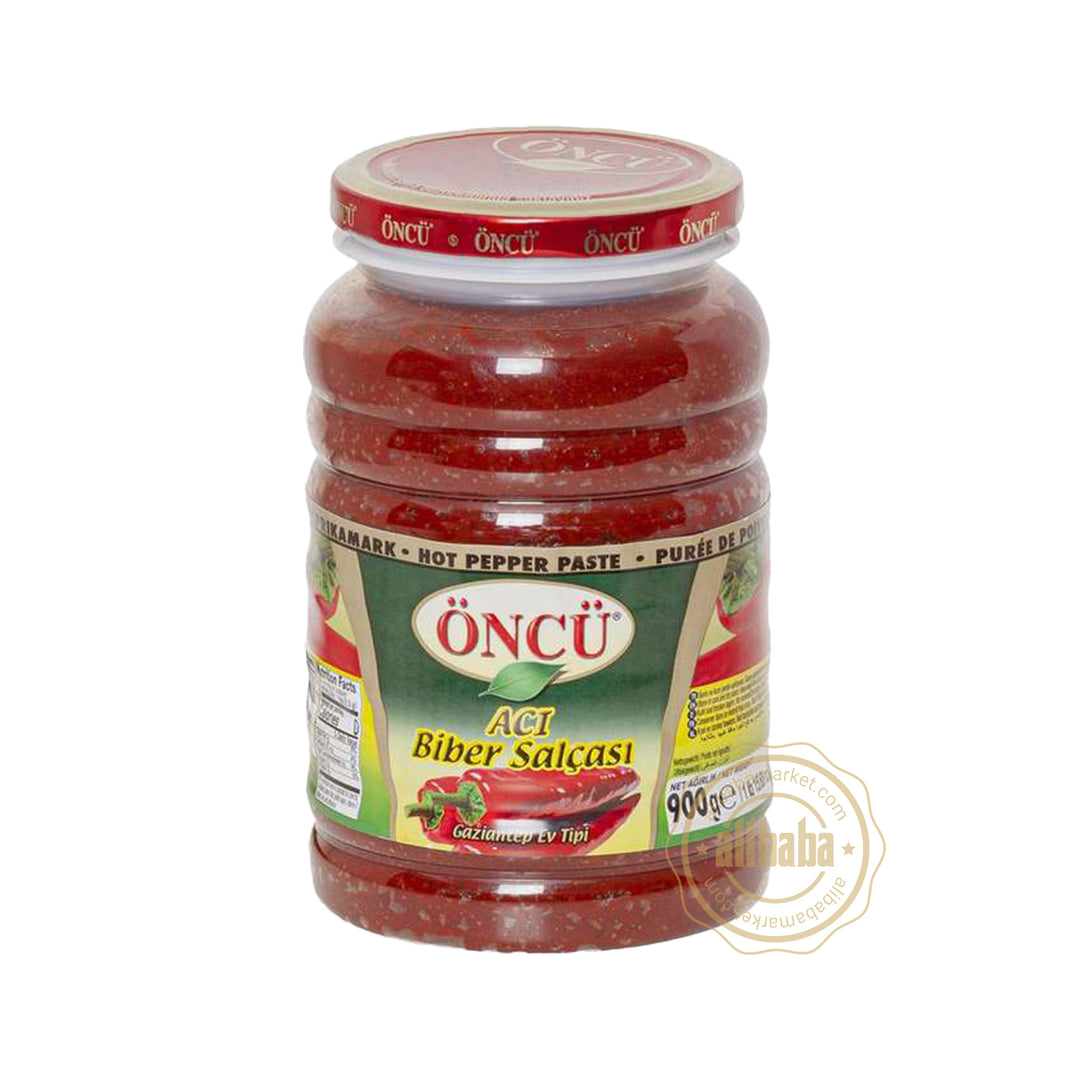 ONCU HOT PEPPER PASTE 900GR - Altin Grocery Paste Oncu