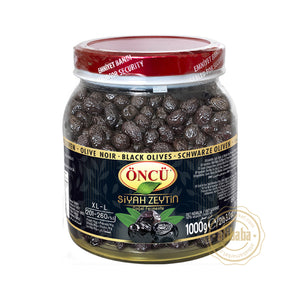 ONCU BLACK OLIVES (XL-L) 1000GR - Altin Grocery Olive Oncu