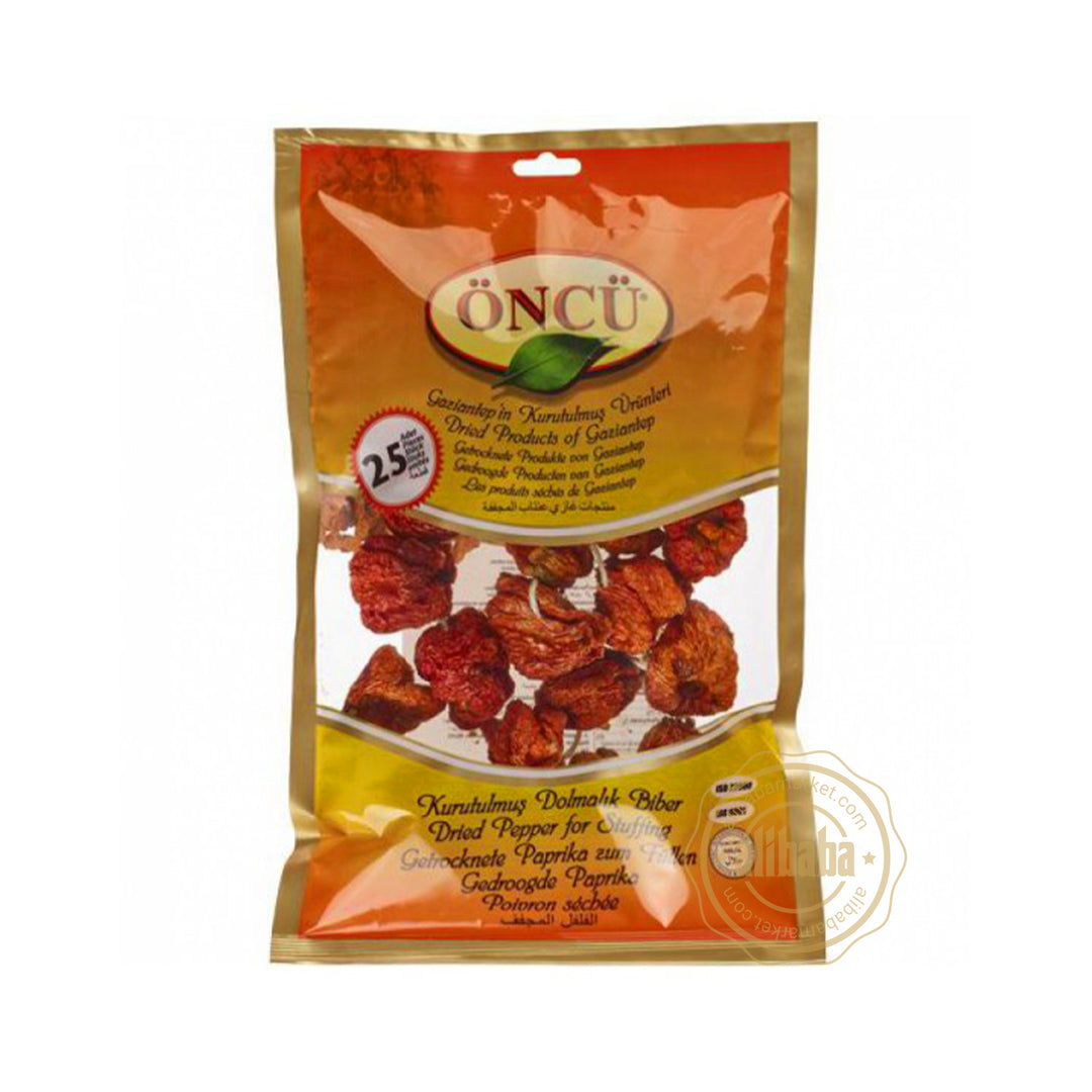 ONCU DRIED PEPPER FOR STUFFING 25 PIECE - Altin Grocery Dried Vegetable Oncu