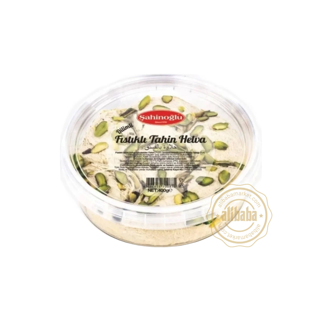 SAHINOGLU HALVA W PISTACHIO 400GR - Altin Grocery Halva Sahinoglu