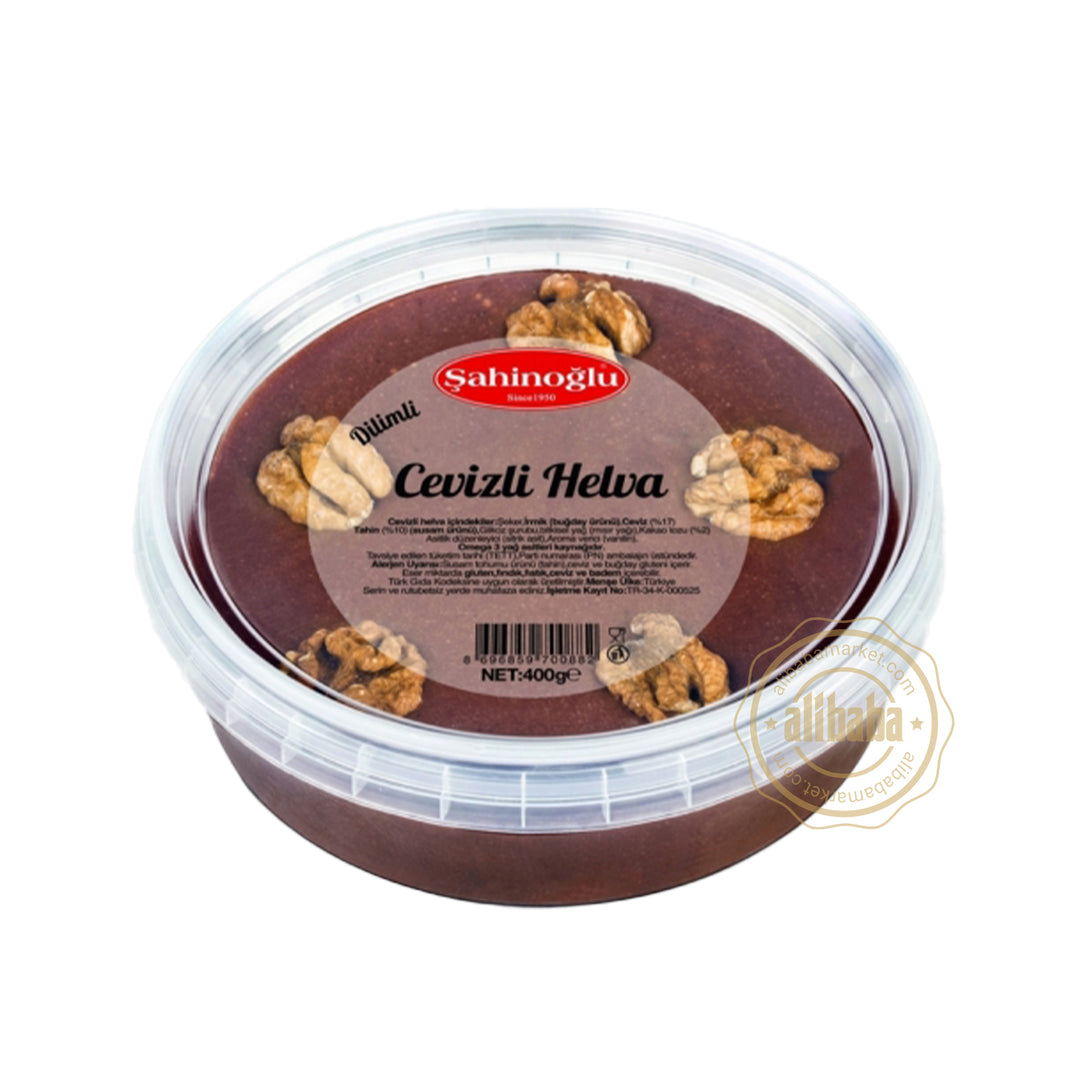 SAHINOGLU HALVA W WALNUT 400GR