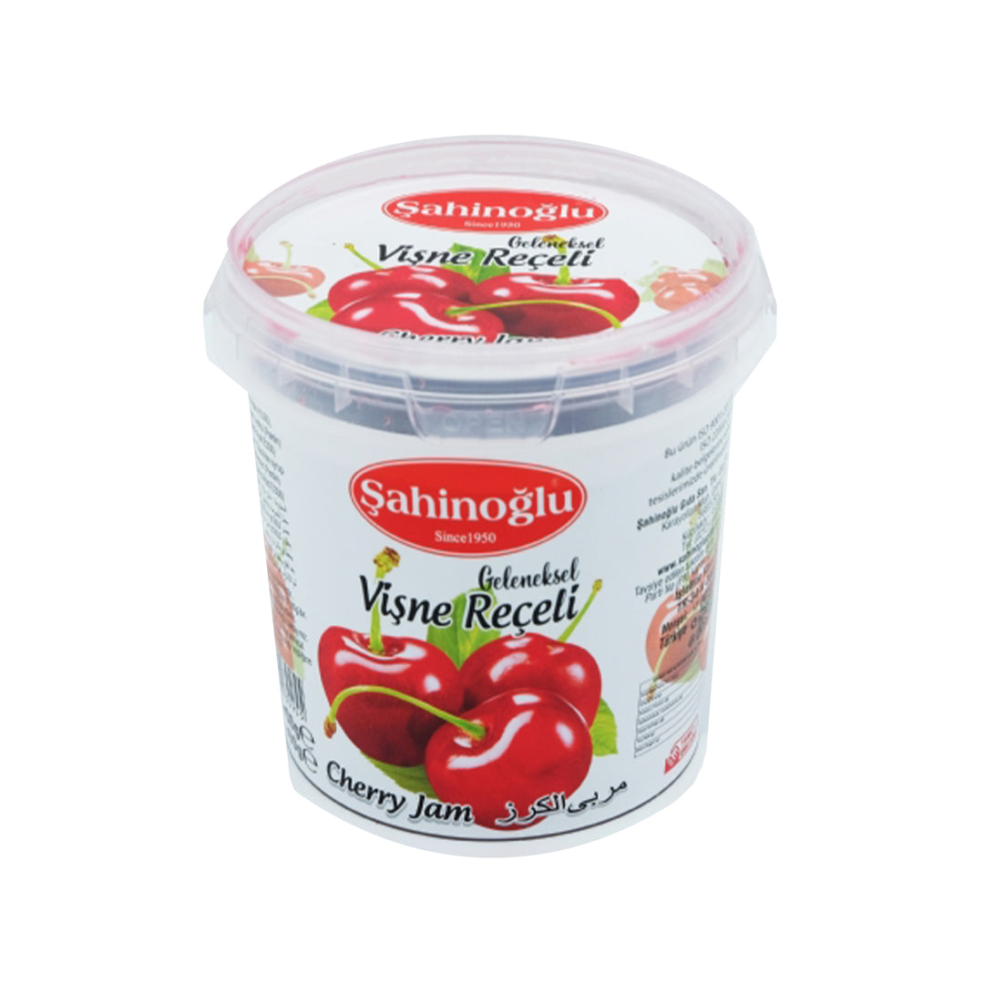 SAHINOGLU SOUR CHERRY JAM 500G - Altin Grocery Jam Sahinoglu