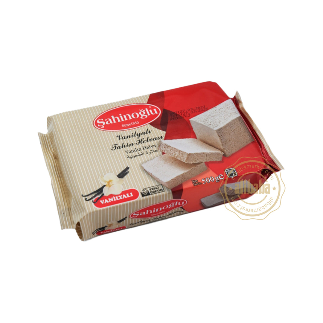 SAHINOGLU HALVA W VANILLA 500GR - Altin Grocery Halva Sahinoglu