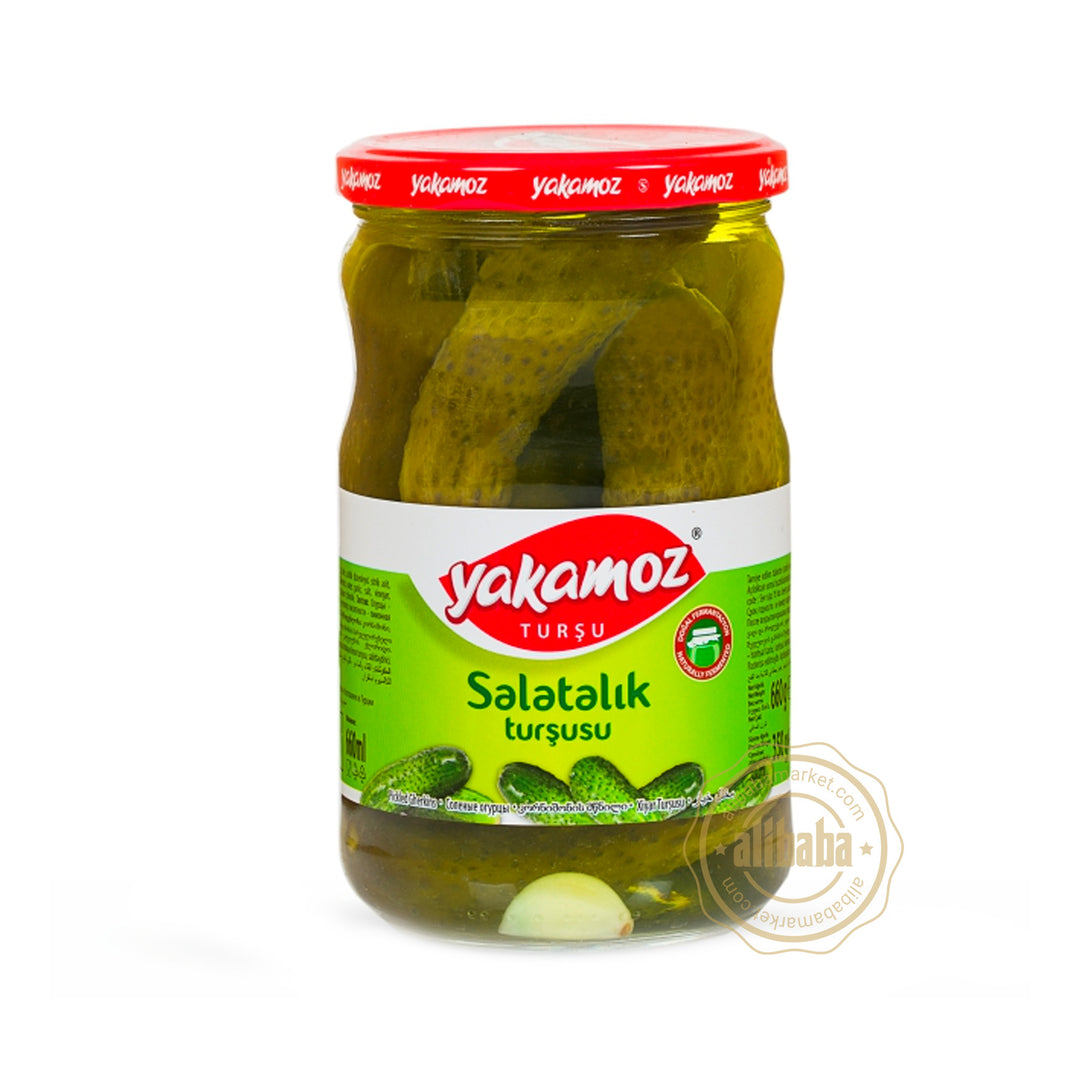 YAKAMOZ PICKLED GHERKINS NO2 720ML