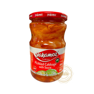 YAKAMOZ PICKLED CABBAGE W SAUCE 720ML