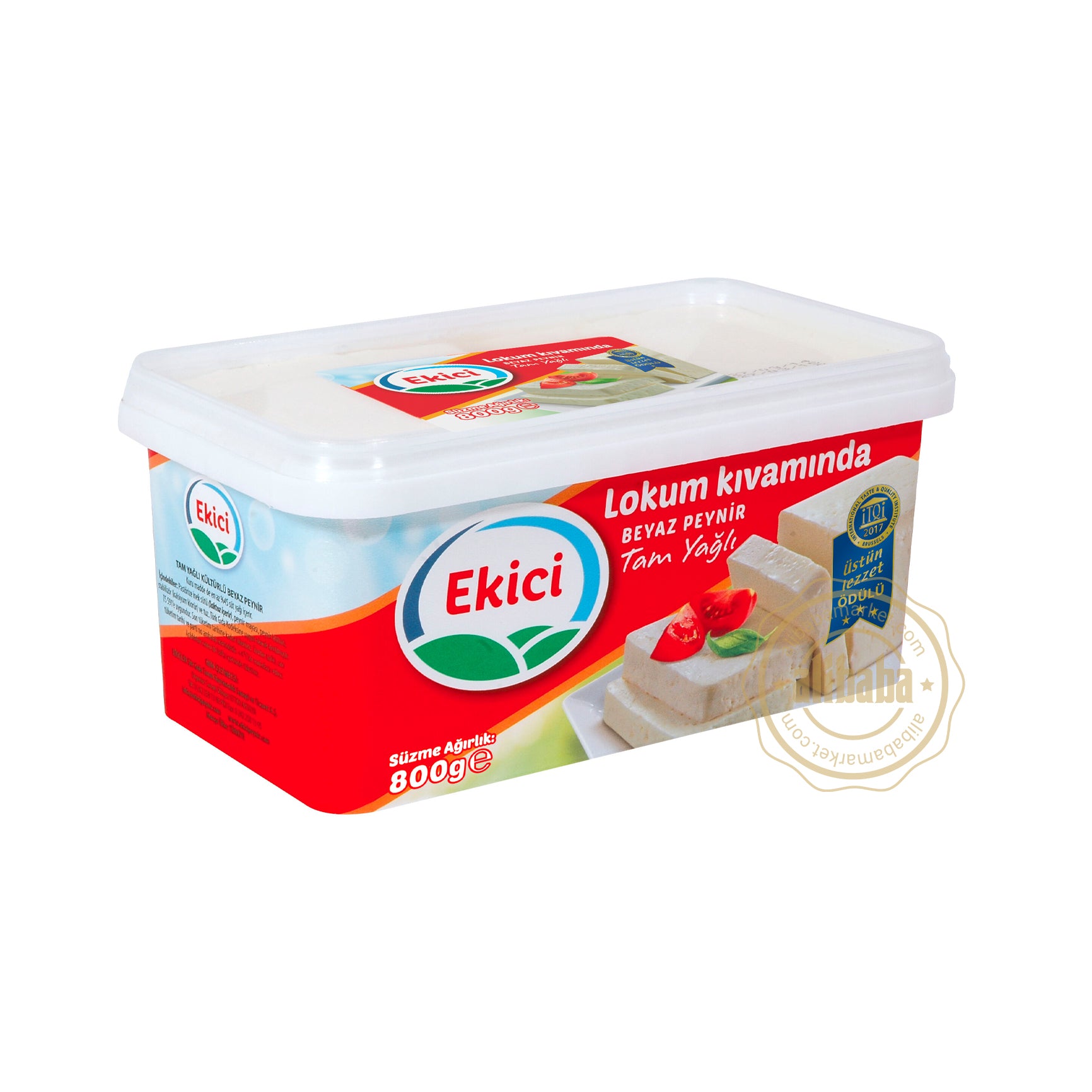 Ekici Full Fat Fresh White Cheese 800Gr - Creamy Turkish White