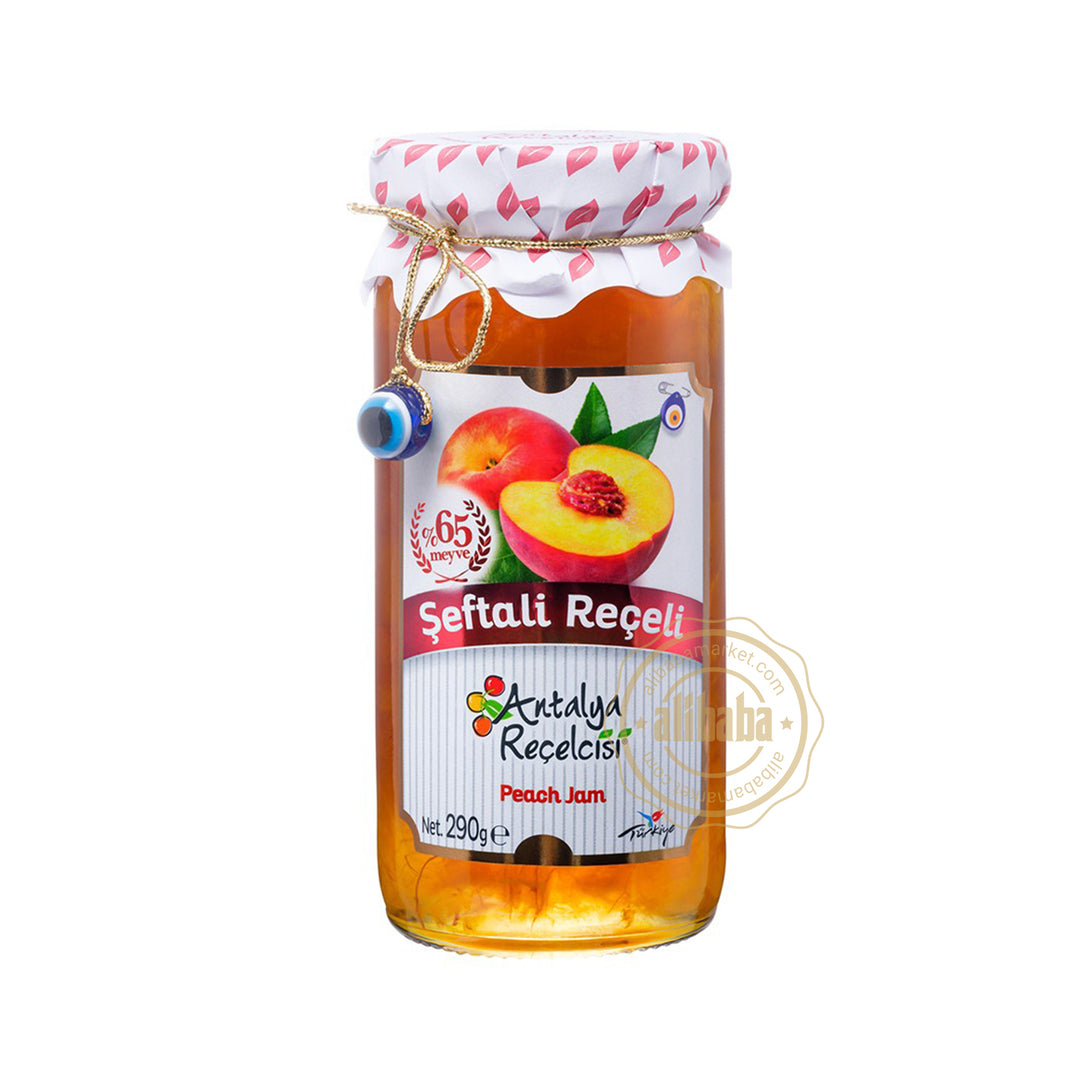 ANTALYA RECELCISI PEACH JAM 290GR %65 FRUIT