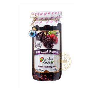 ANTALYA RECELCISI BLACK MULBERRY JAM 290GR %65 FRUIT