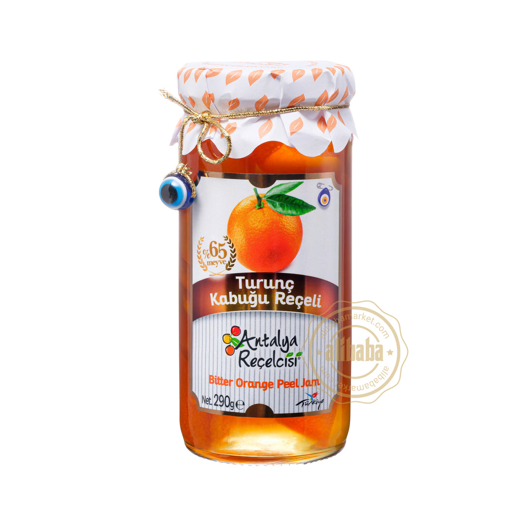 ANTALYA RECELCISI BITTER ORANGE PEEL JAM 290GR %65 FRUIT