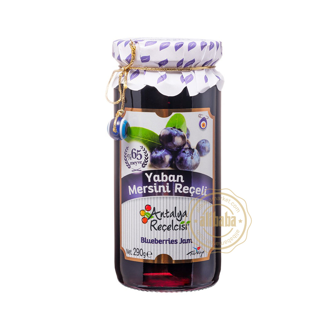 ANTALYA RECELCISI BLUEBERRY JAM 290GR %65 FRUIT