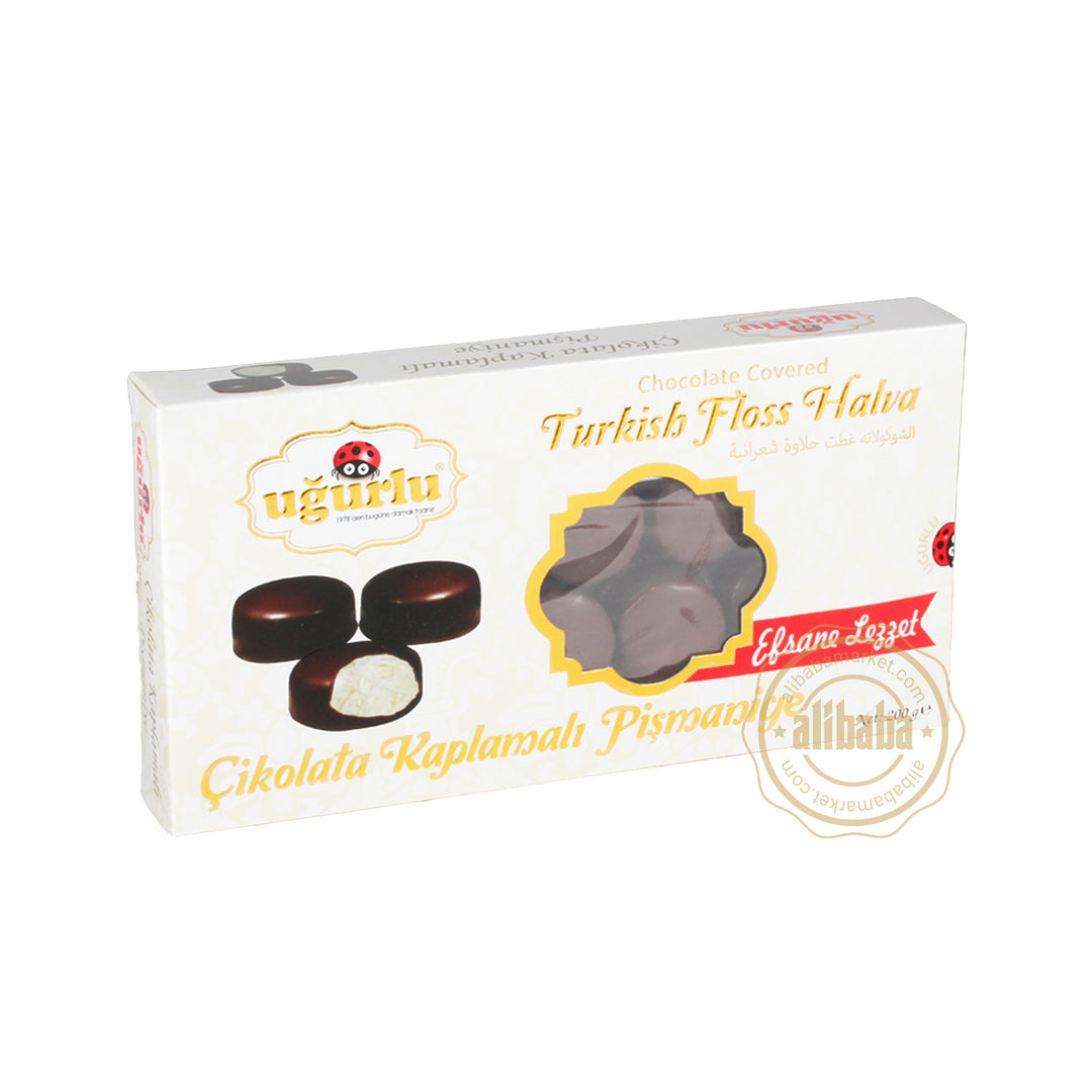 UGURLU COTTON CANDY COVERED W CHOCOLATE 200GR (KOD 107)