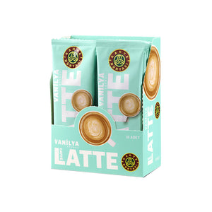 KAHVE DUNYASI CAFE LATTE VANILLA 15G - Altin Grocery Coffee Kahve Dunyasi