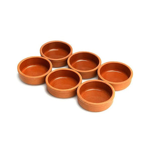 AVANOS CLAY PUDDING BOWL 6 PCS SET