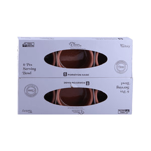 AVANOS CLAY PUDDING BOWL 6 PCS SET - Altin Grocery Clay Bowl Altin Grocery