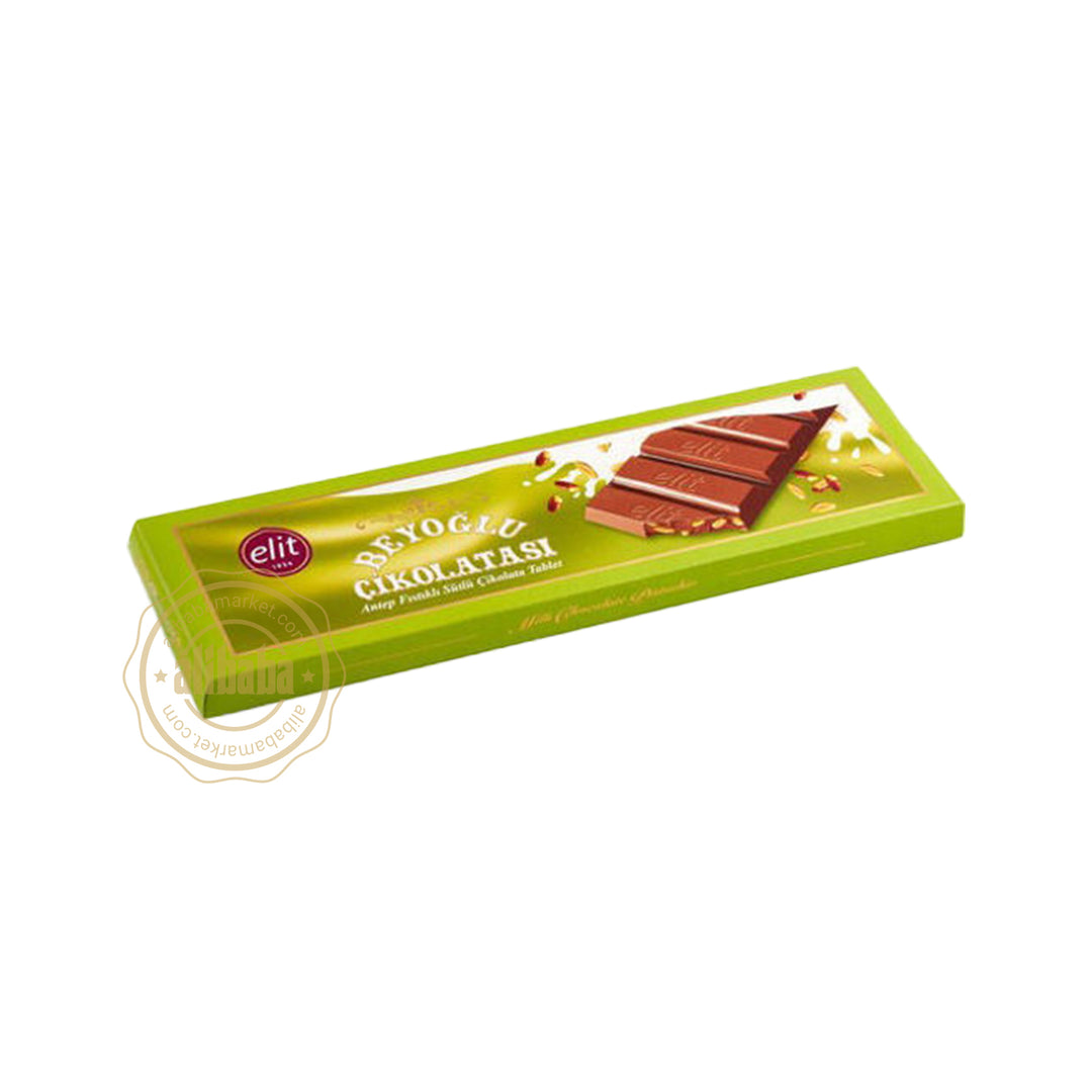 ELIT MILK CHOCOLATE WHOLE PISTACHIOS (BEYOGLU) 300GR