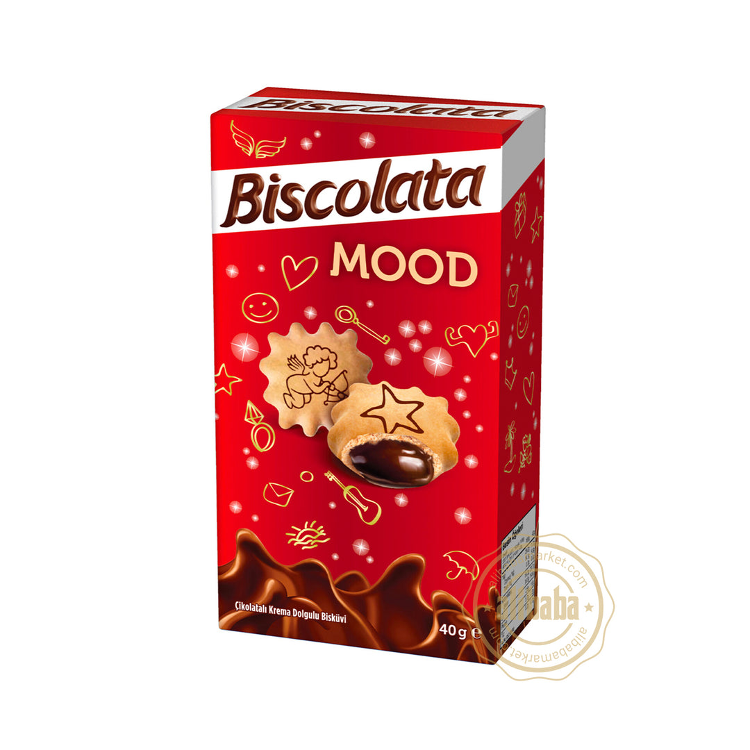 BISCOLATA MOOD MILK CHOCOLATE 40GR