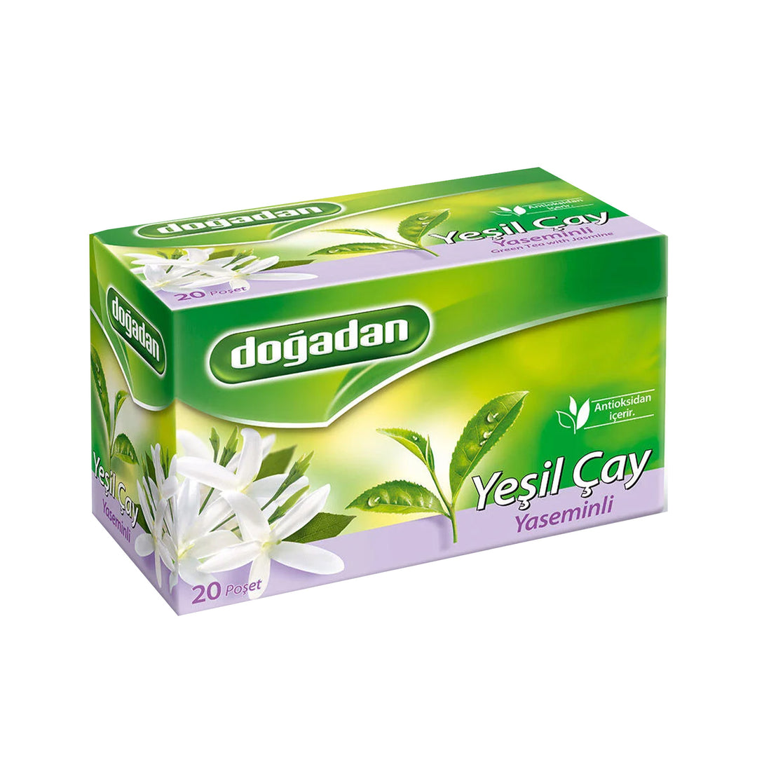 DOGADAN GREEN TEA W JASMINE (YASEMINLI YESIL CAY) 20TB - Altin Grocery Tea Dogadan