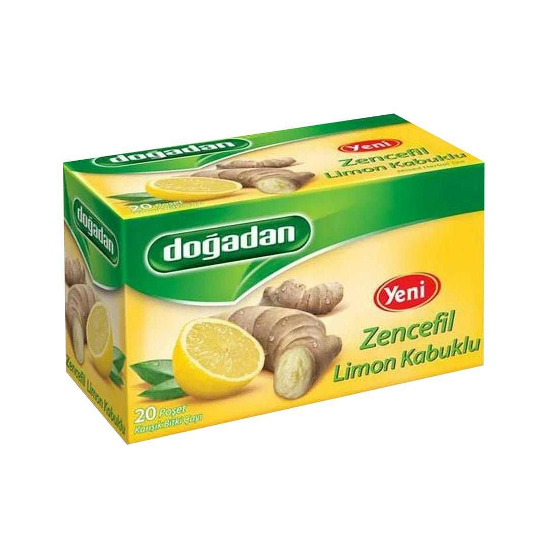 DOGADAN LEMON-GINGER TEA (LIMON-ZENCEFIL) 20TB - Altin Grocery Tea Dogadan