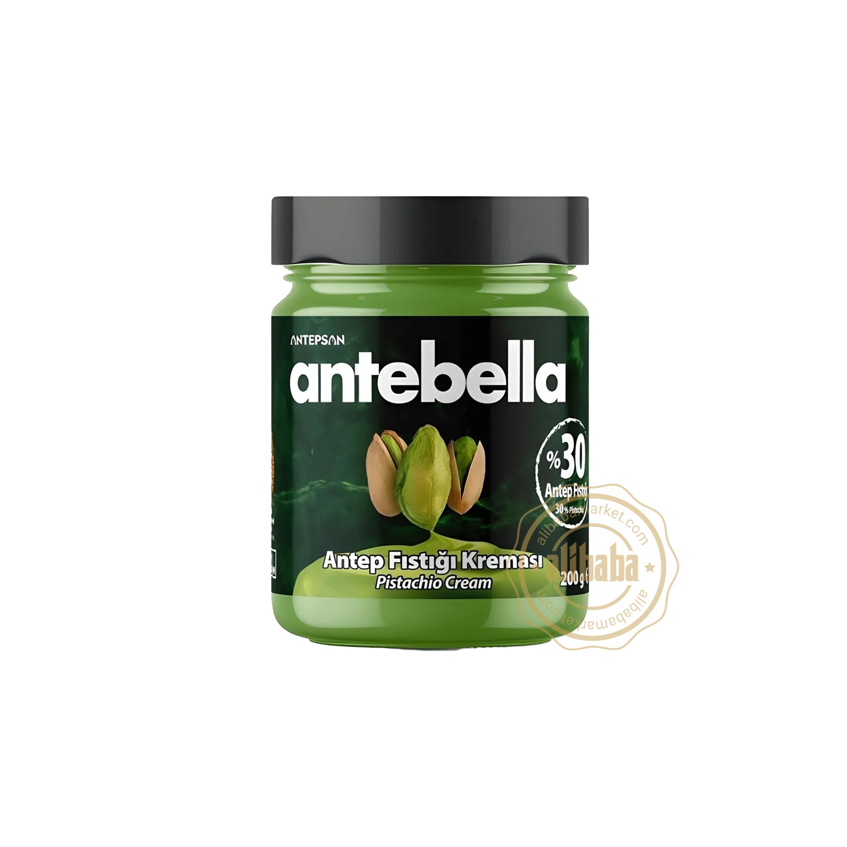 Antebella Pistachio Cream 200gr – Turkish Nut Spread With 30