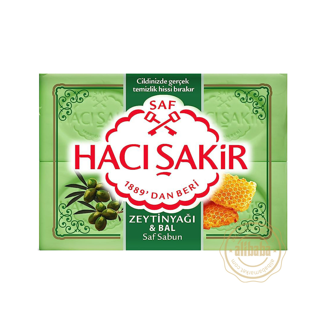 HACI SAKIR OLIVE AND HONEY SOAP 600G