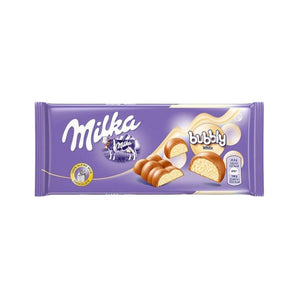 MILKA BUBBLY WHITE CHOCOLATE 95G
