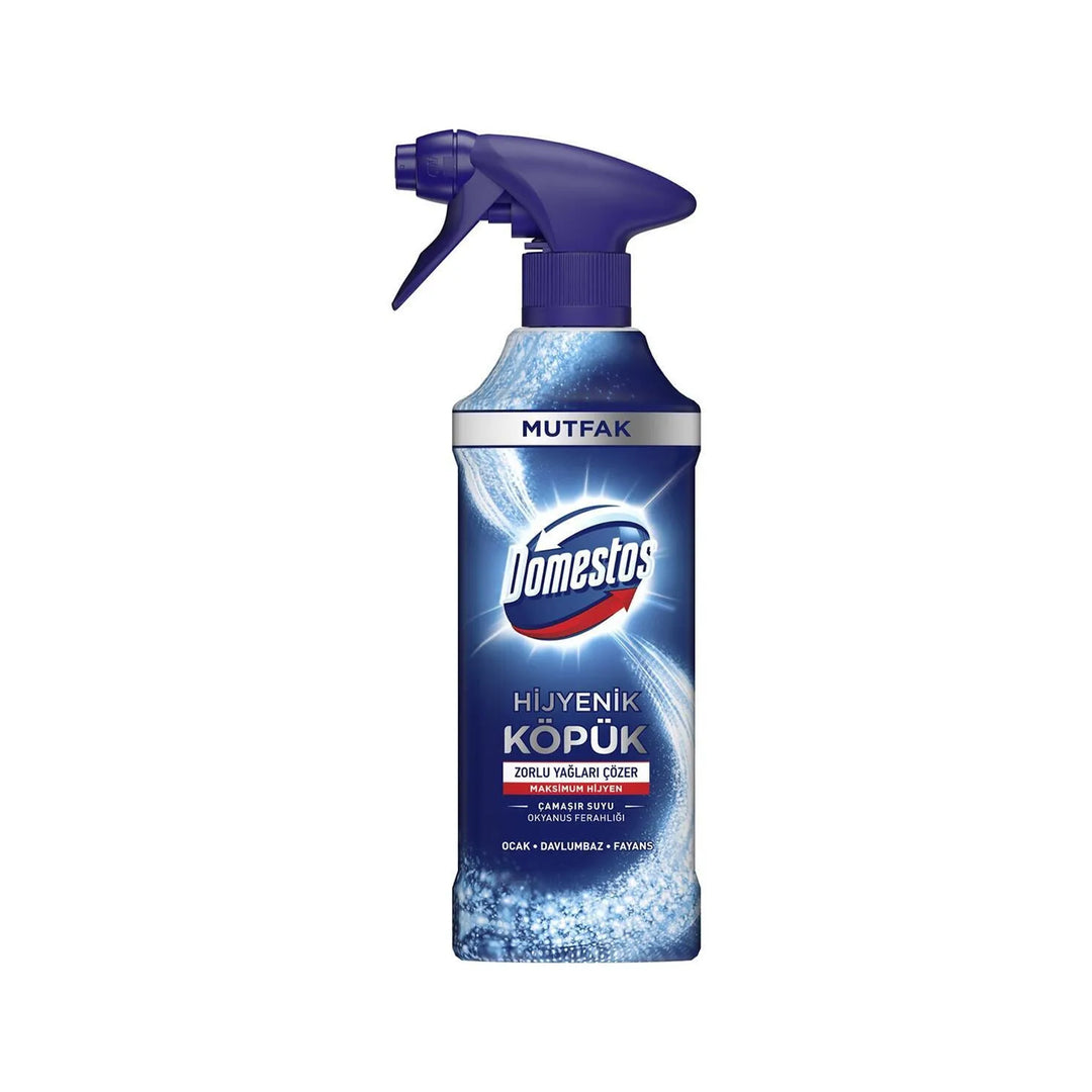 DOMESTOS HYGIENIC FOAM BLEACH (OCEAN) 450ML - Altin Grocery Bleach Domestos