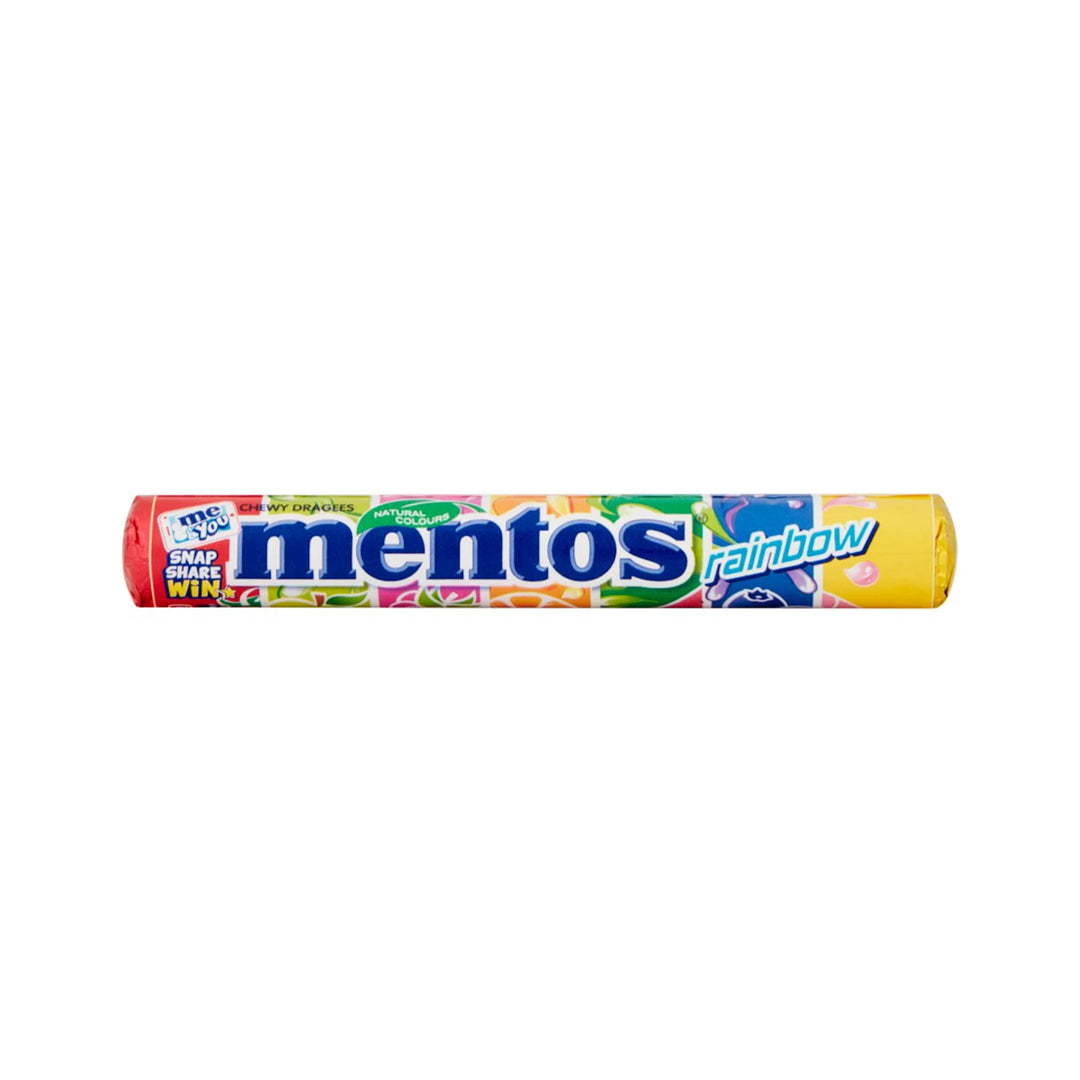 MENTOS CHEWY DRAGEES (RAINBOW) 37.5G - Altin Grocery Gum Mentos